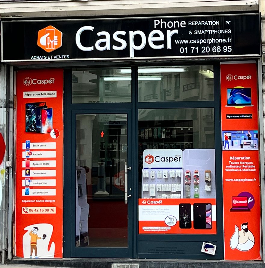 Réparation Smartphone et Informatique à Paris 19 – Casper Phone